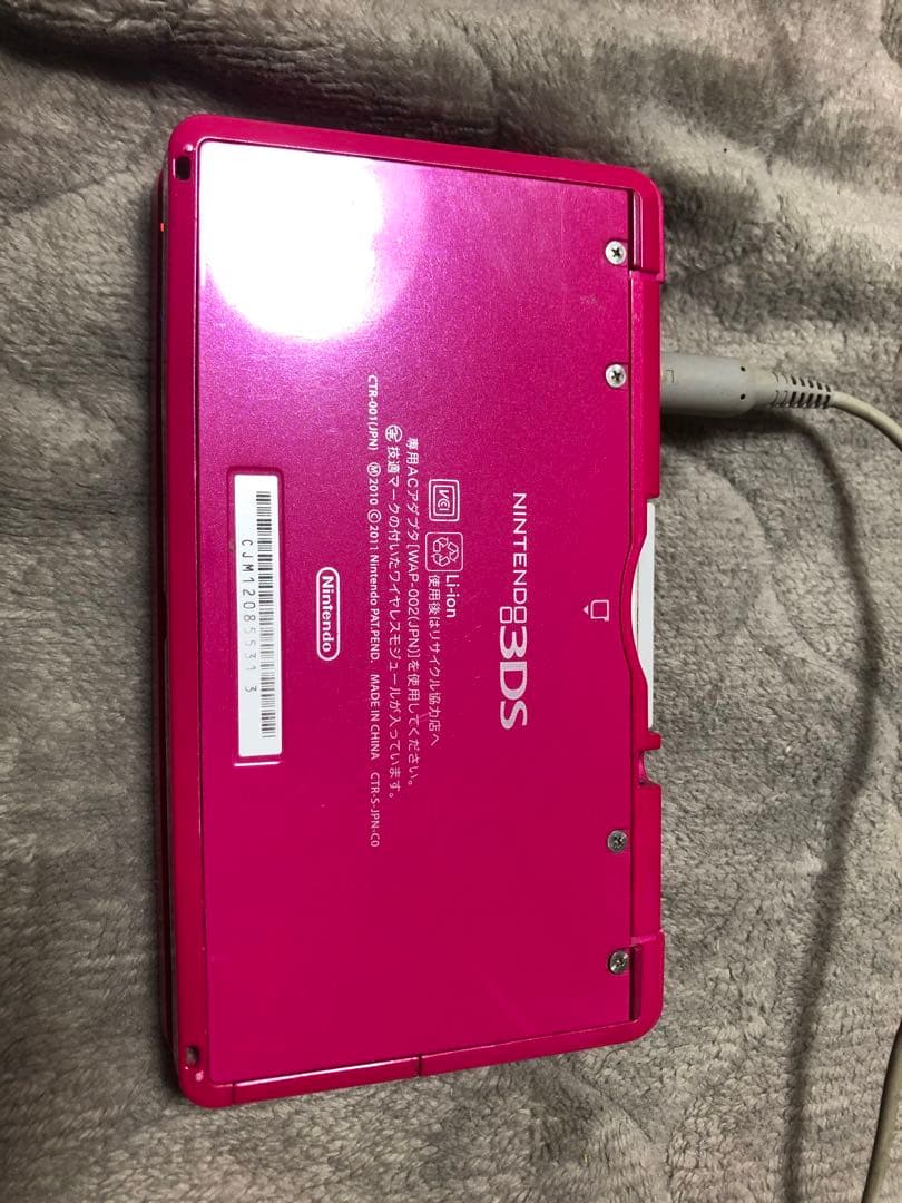 ニンテンドー3DS ピンク 本体 ジャンク品 - メルカリ