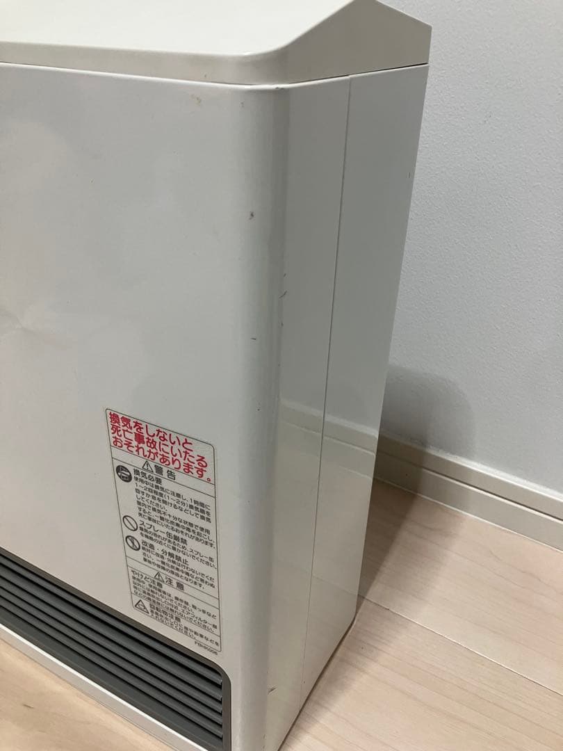 ノーリツ ガスファンヒーター　ガスコード付GFH-5802S-W5 都市ガス用