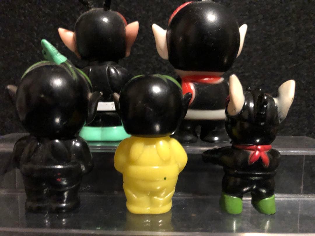 貴重 当時物 無版権 ソフビ 仮面ノリダー チビノリダー パチ物