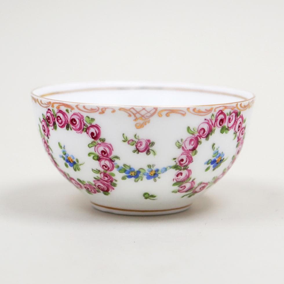 DRESDEN PORCELAIN 手描き 薔薇 トリオ カップ ソーサー 皿 - メルカリ