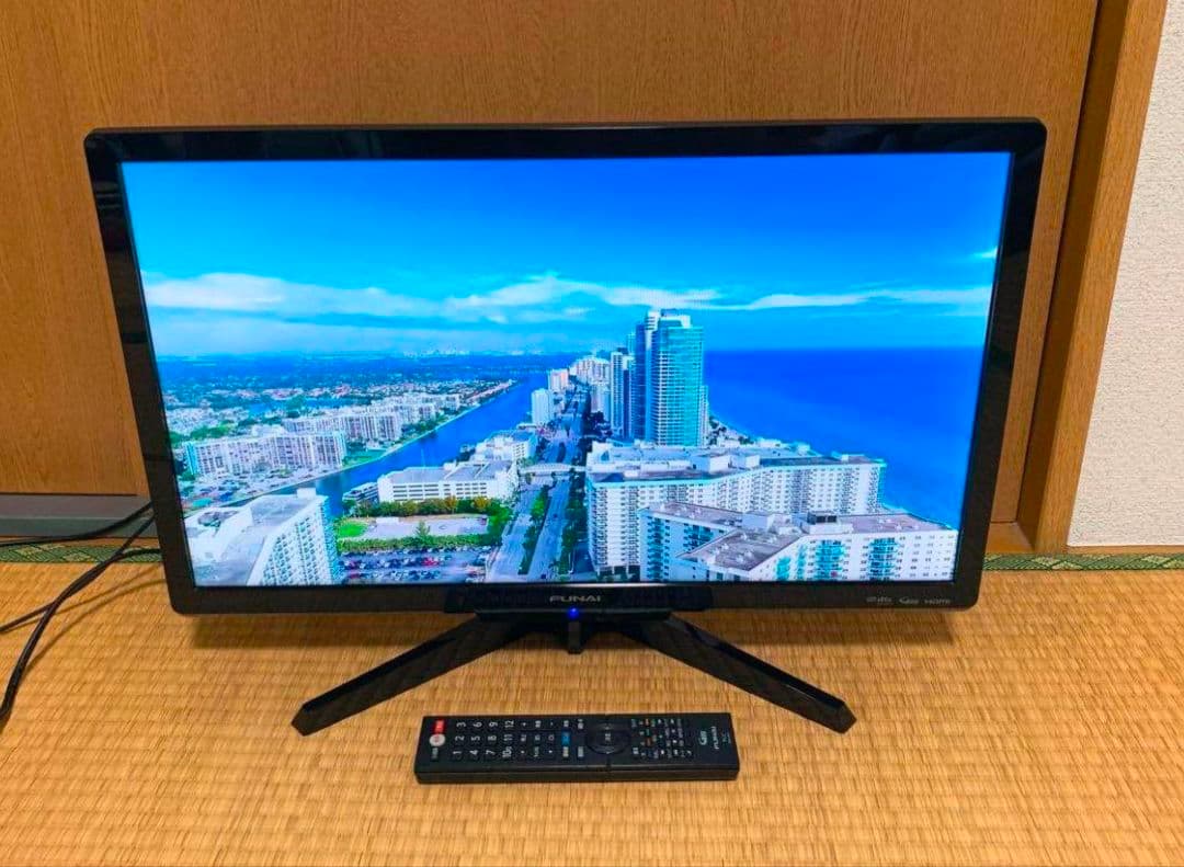 フナイ　液晶テレビ 24型 ✨裏番組録画/500GB録画HDD内蔵