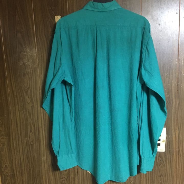 80s アメリカ製 緑タグ Ralph Lauren／ラルフローレン✴️長袖シャツ