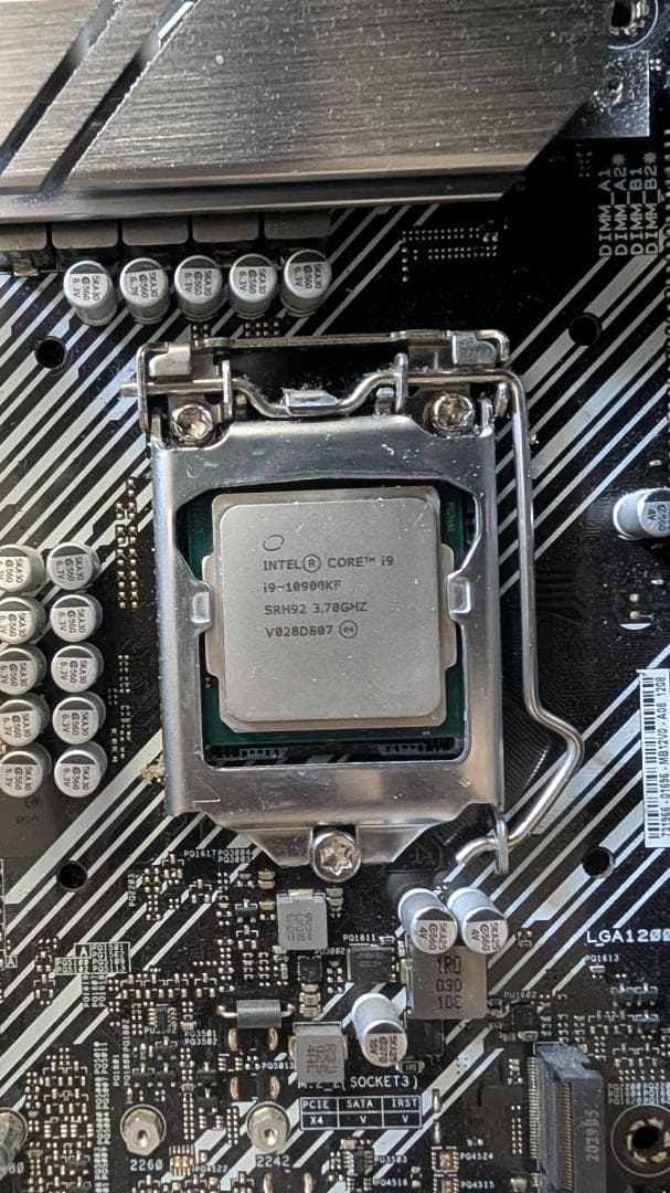 マザーボード ASUS PRIME Z490-P, corei9-10900KF, 64GB