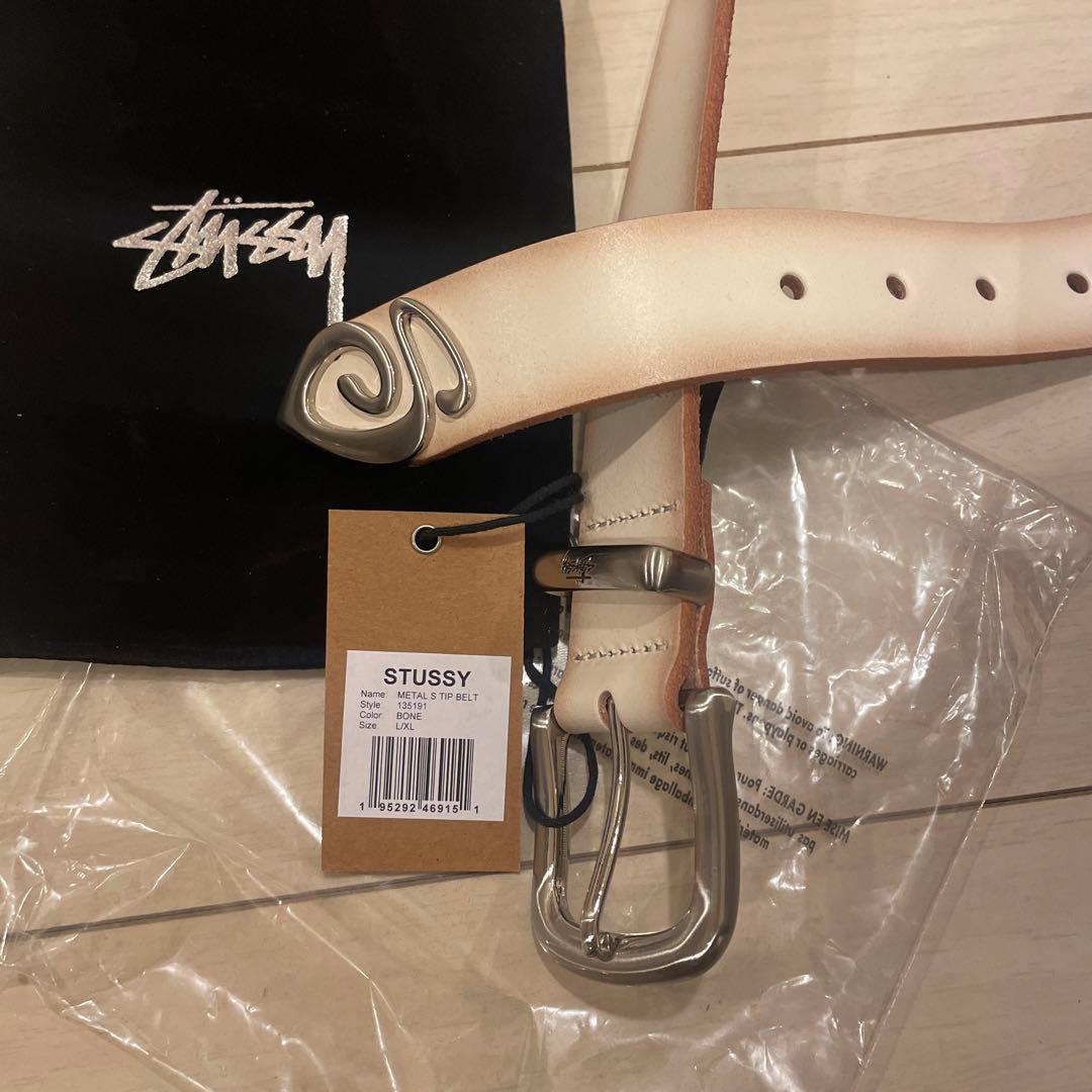 stussy METAL S TIP BELT L/XL 納品書有り - メルカリ
