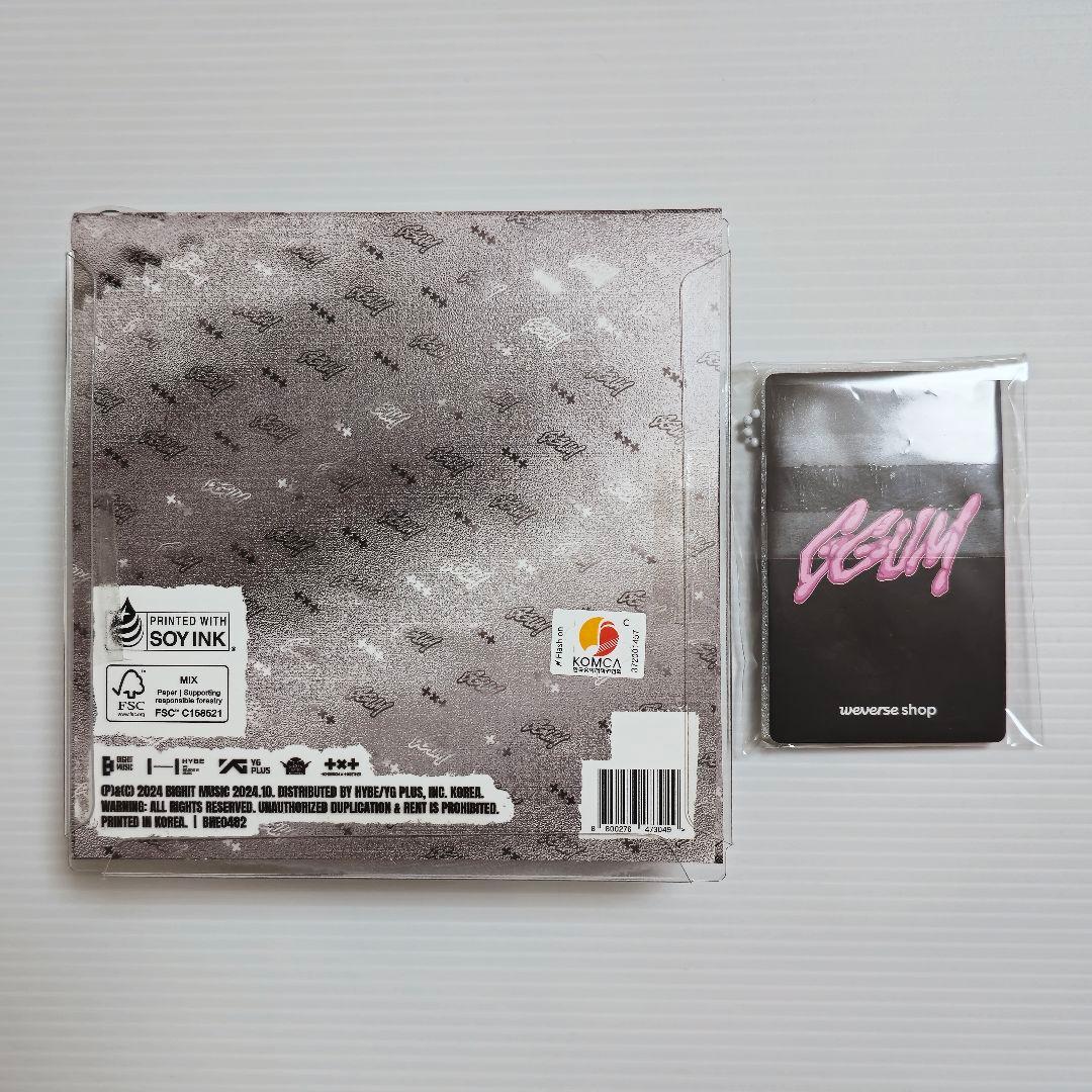 TXT トゥバ ヨンジュン GGUM アルバム フィギュア トレカ アクキー