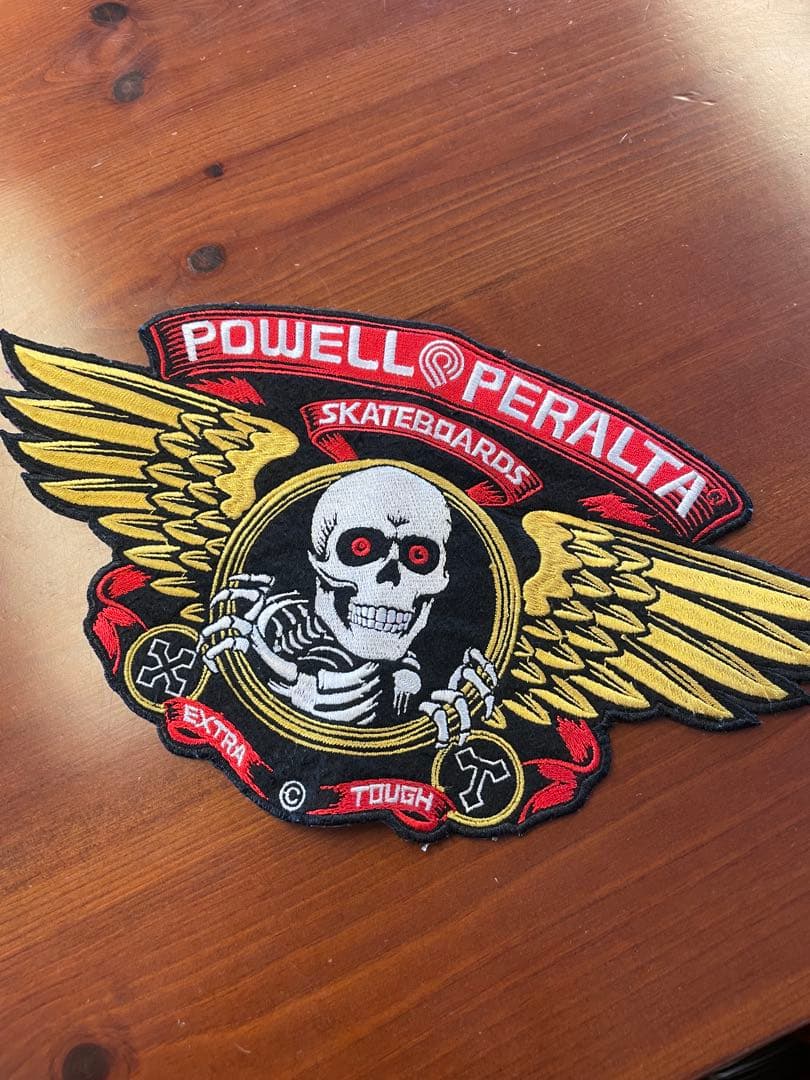 80s 90sPOWELL PERALTAパウエルペラルタ ヴィンテージワッペン - メルカリ