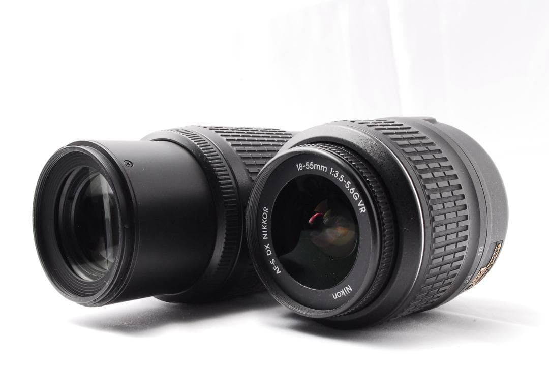Nikon D3100⭐一眼レフカメラ⭐ダブルレンズ⭐スマホ転送⭐初心者
