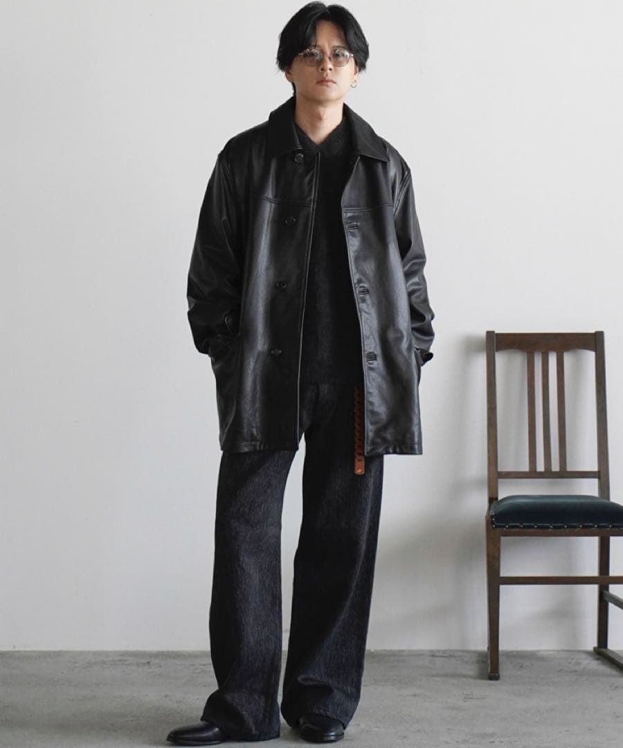 LIDNM Lamb Veg Car Coat - メルカリ