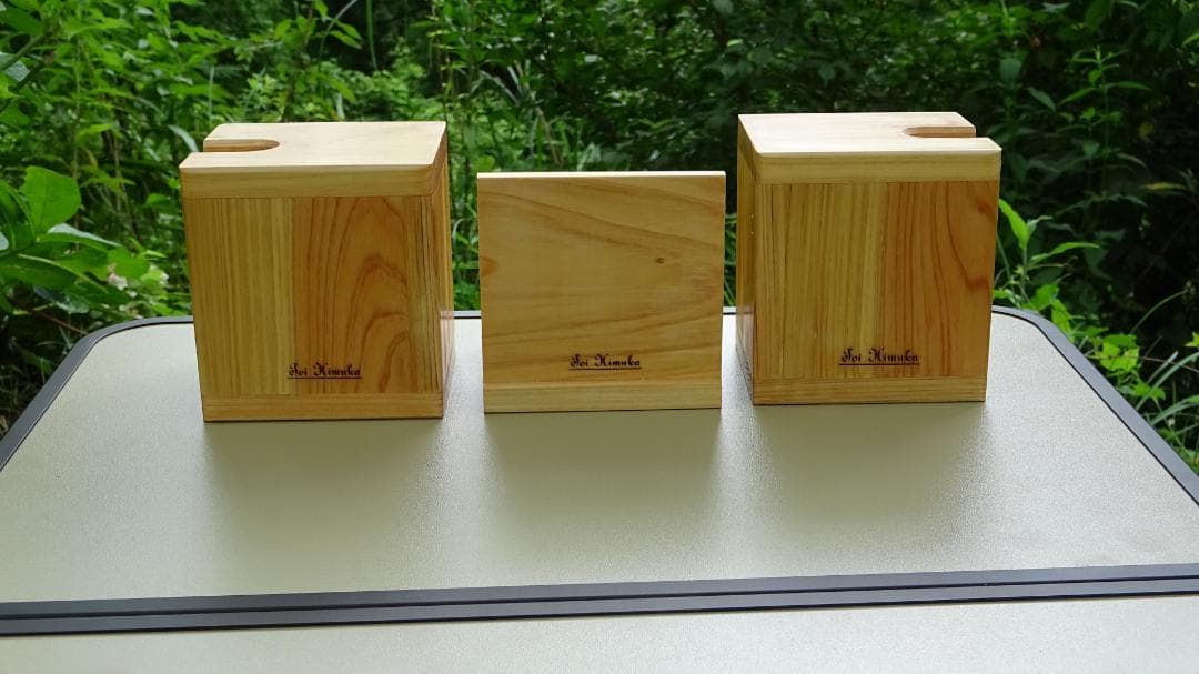 スマートフォン用ステレオ無電源スピーカー