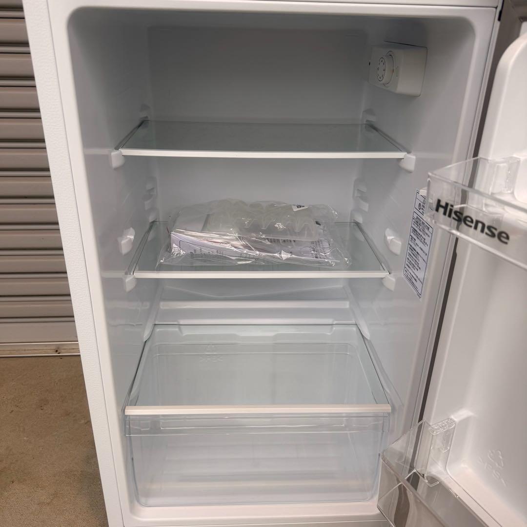 ● 極美品 冷蔵庫 ハイセンス 124L HR-B12E3W 2024年製