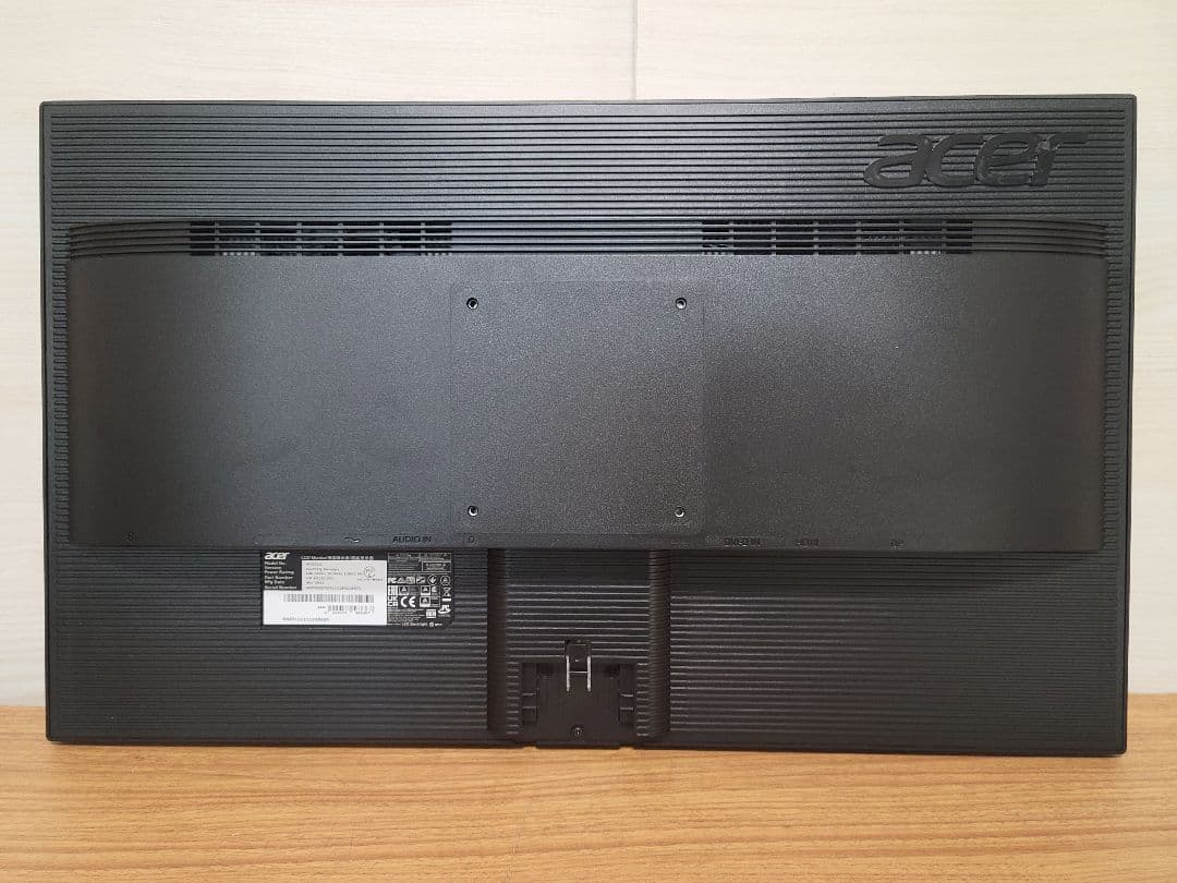 acer 165Hz対応 24.5インチゲーミングモニターKG251Qスピーカー