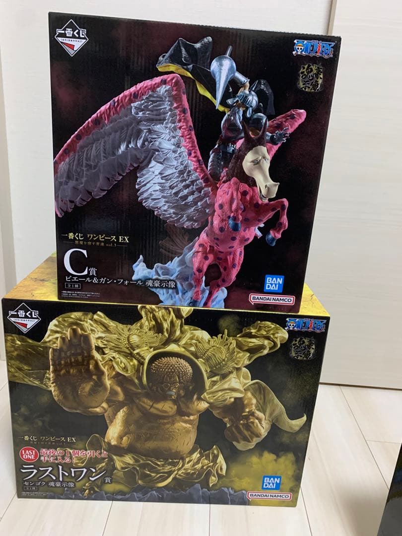 ワンピース 一番くじ EX C賞 ガンフォール&ピエール ラストワン賞