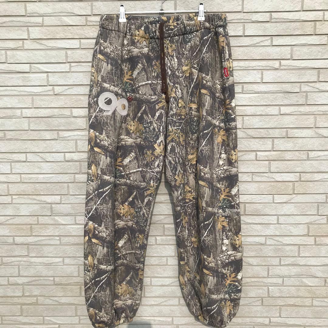 9090 スウェットパンツ L リアルツリーカモ - メルカリ