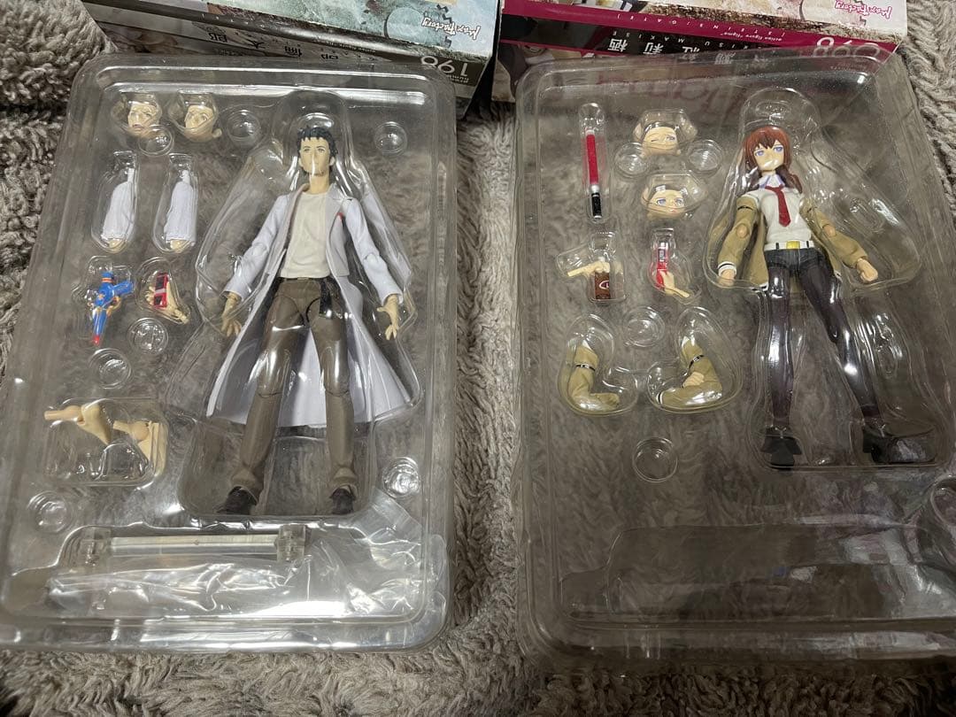 figma 196 岡部倫太郎 & 098 牧瀬紅莉栖セット - メルカリ