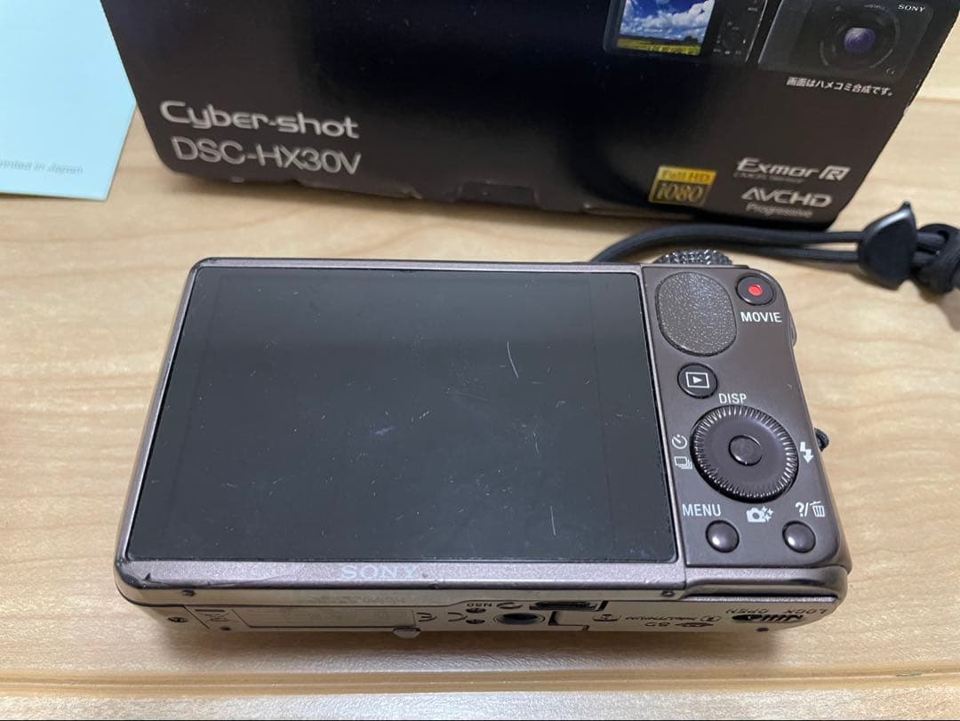 付属品欠品なしソニーサイバーショットDSC-HX30V ジャンク