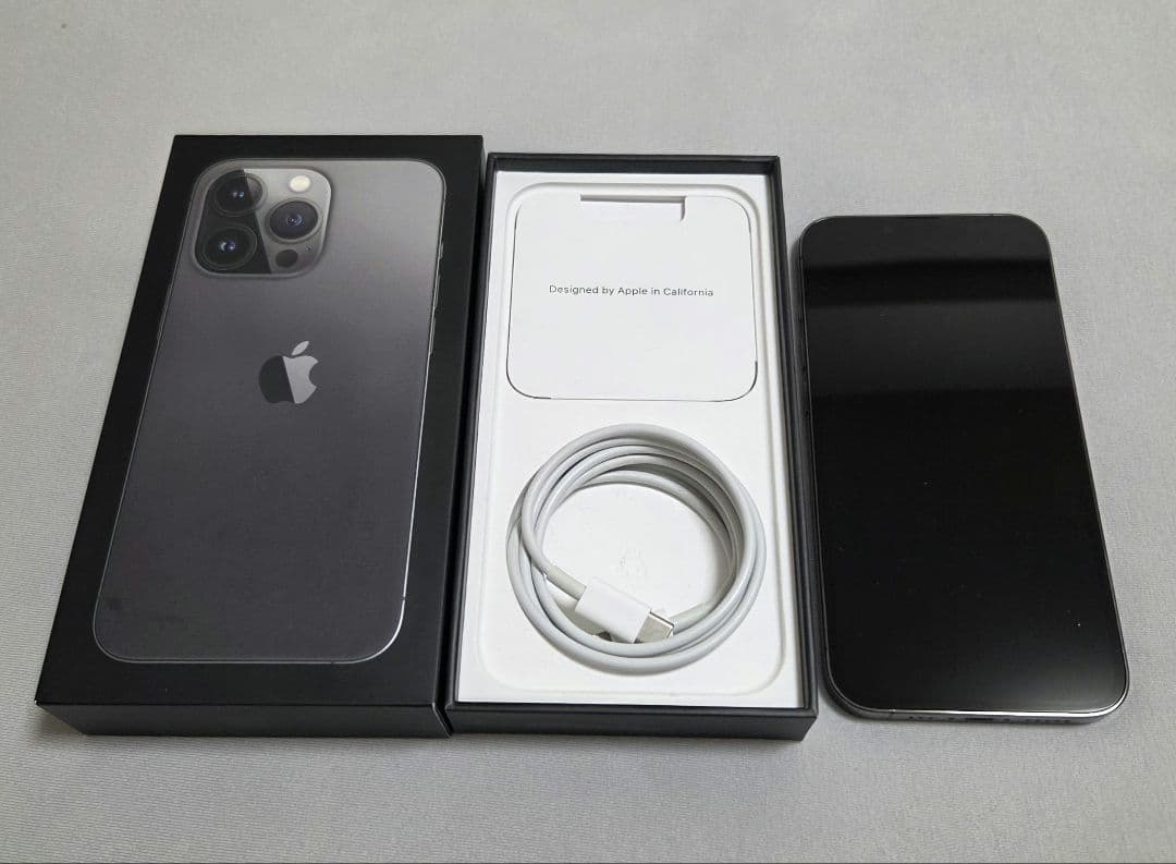 【美品】Apple iPhone 13 Pro 256GB 本体 グラファイト