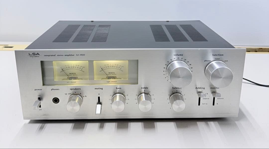 LSA COLUMBIA オーディオセット 【動作未確認／ジャンク扱い】