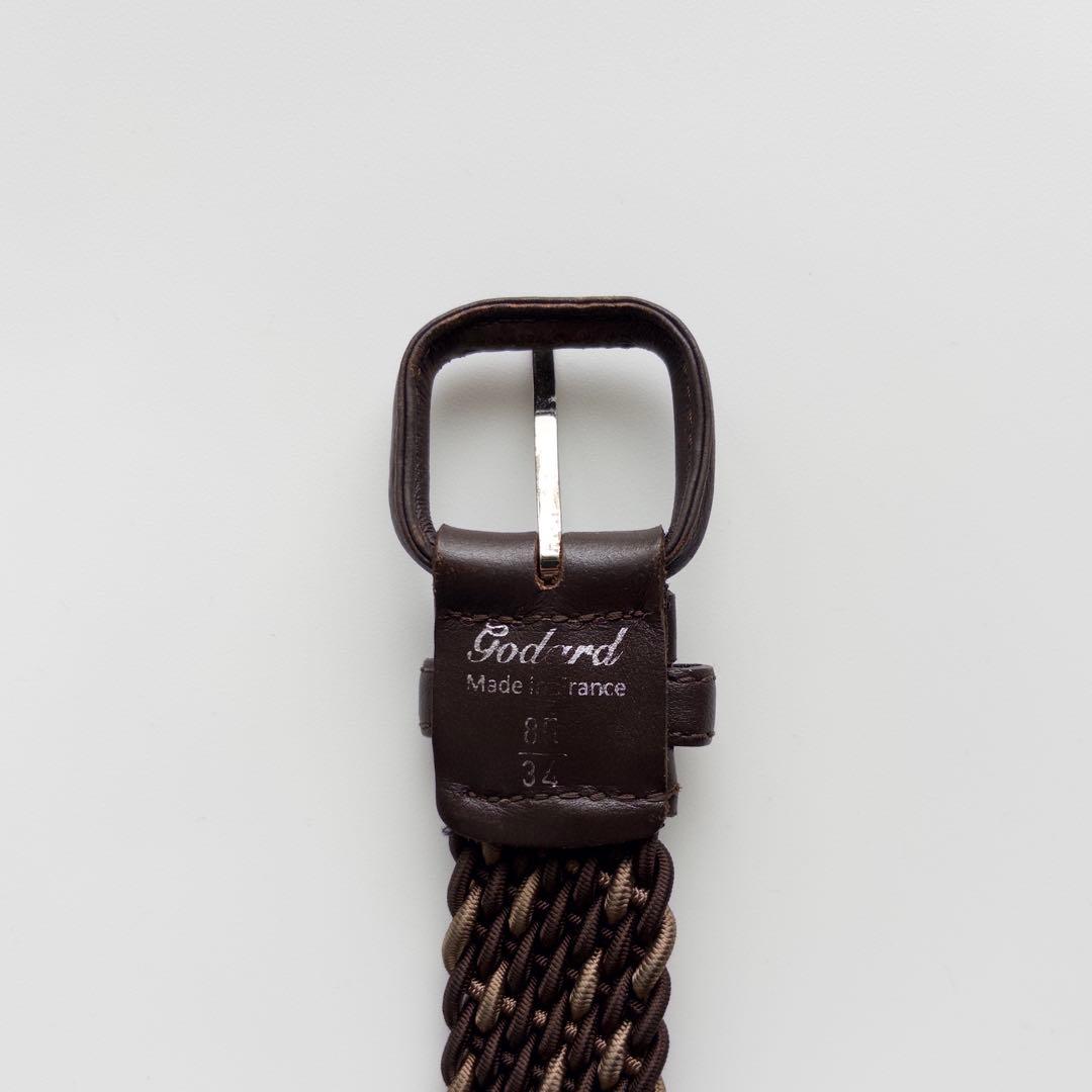 ゴダール ハバダッシェリー レグロン メッシュ ベルト godard - メルカリ