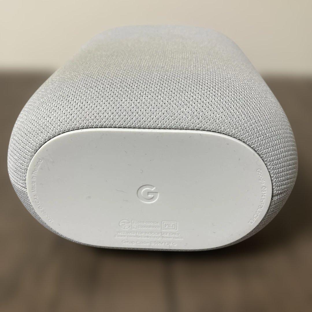 Google Nest Audio スマートスピーカー チョーク 正規品 - メルカリ