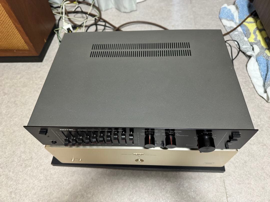 ROTEL RC-1000 & DENON POA-T2 セット動作確認済み