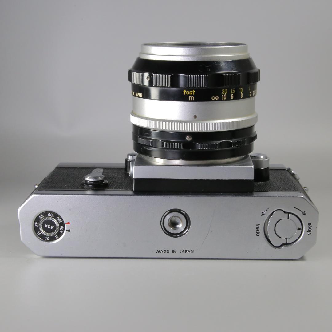 ☆完全動作☆希少レンズ　NIKON F アイレベル 50ｍｍ F1.4 ＃110