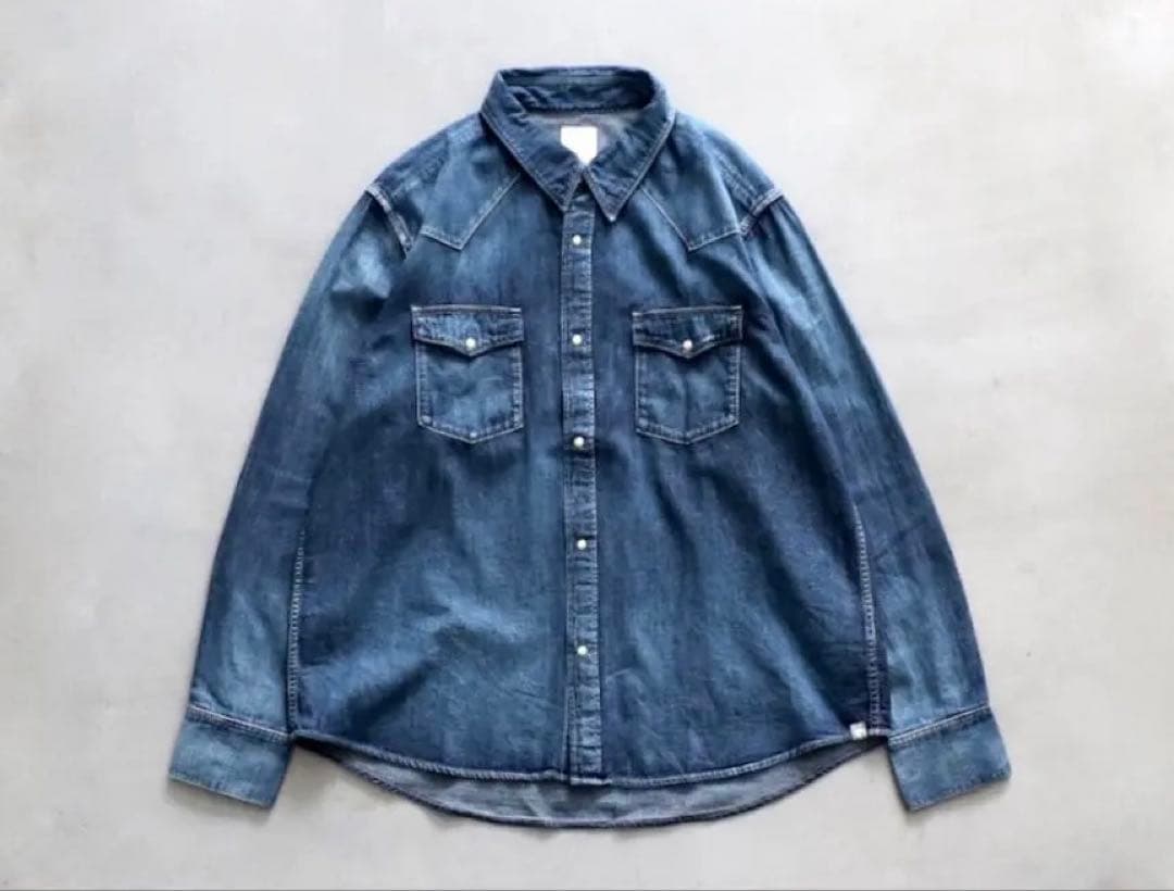 トップス visvim SOCIAL SCULPTURE SHIRT DMGD 3 SOCIAL SCULPTURE SHIRT DMGD | Visvim Official North American Web Store