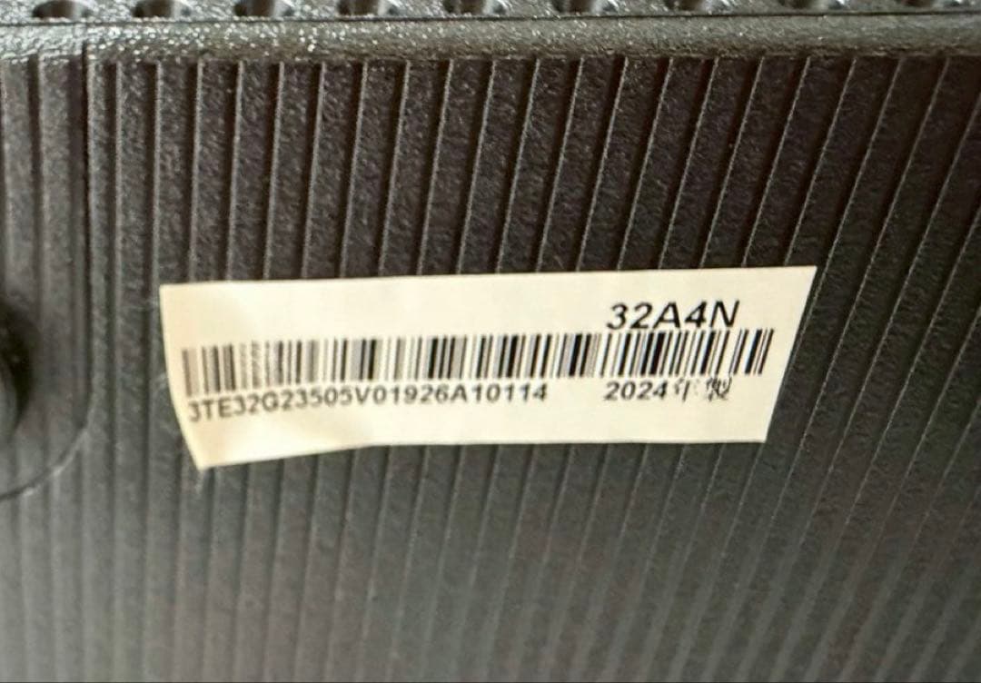 ②Hisense 32V型 液晶テレビ 32A4N 2024年製