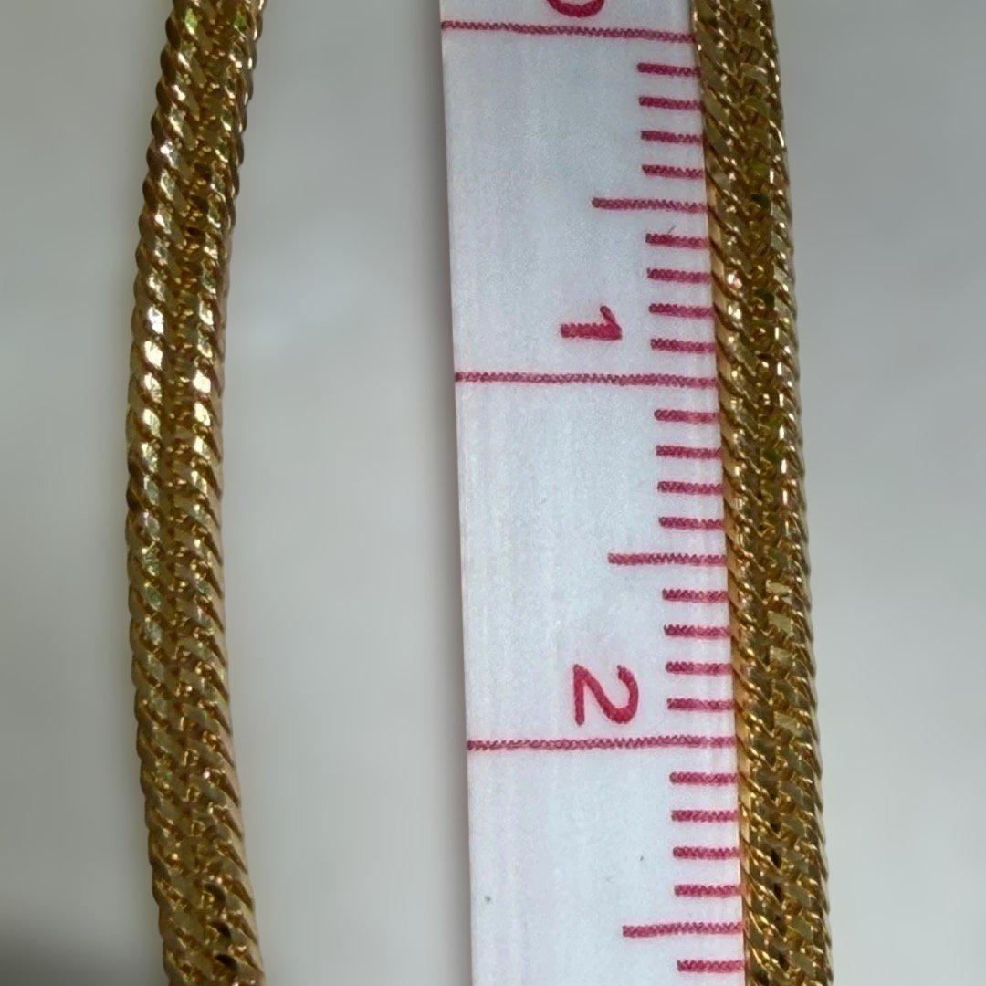 【造幣局検定】K18 喜平ネックレス 12面トリプル 10.3g 50cm