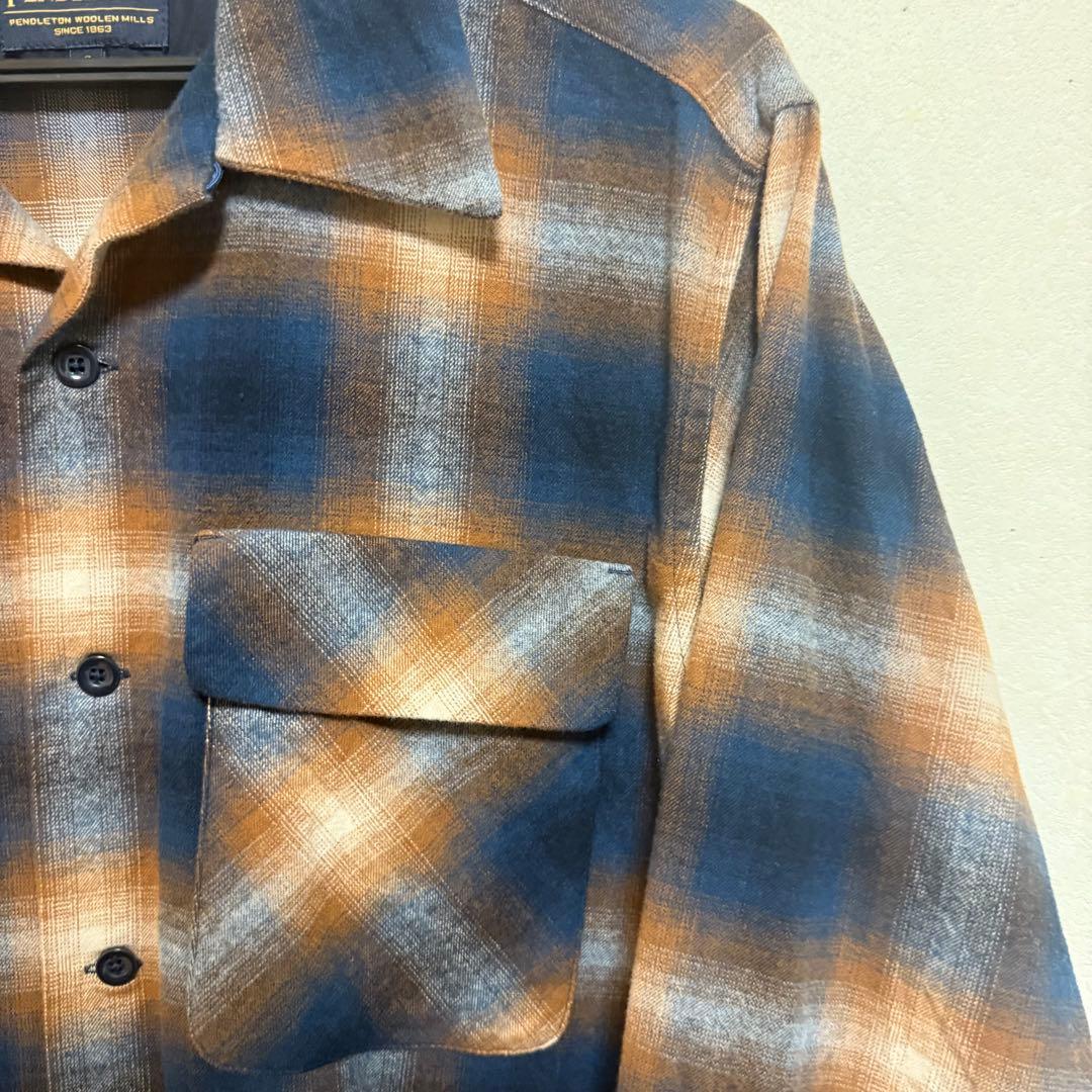 Pendleton】オンブレボードシャツ チェック柄ネルシャツGWBOY様専用