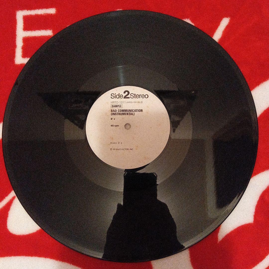 B'z BAD COMMUNICATION アナログレコード 12インチ - メルカリ