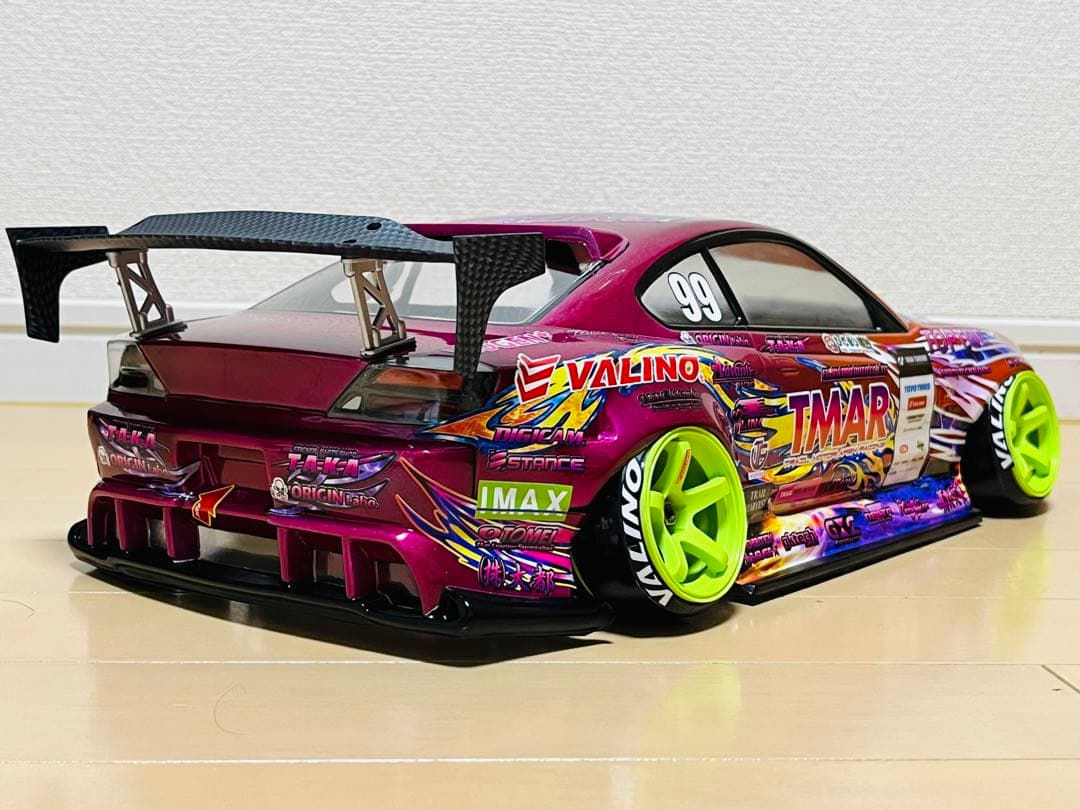 パンドラRC 「ORIGIN 雷神 S15シルビア 中村直樹仕様」1/10 - メルカリ