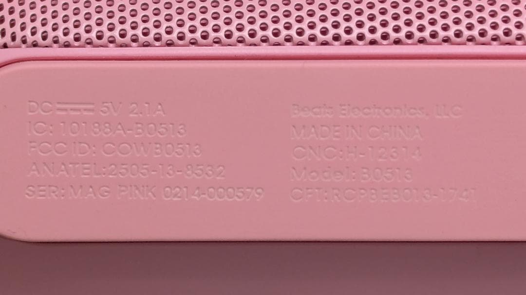 beats pill 2.0 ピンク