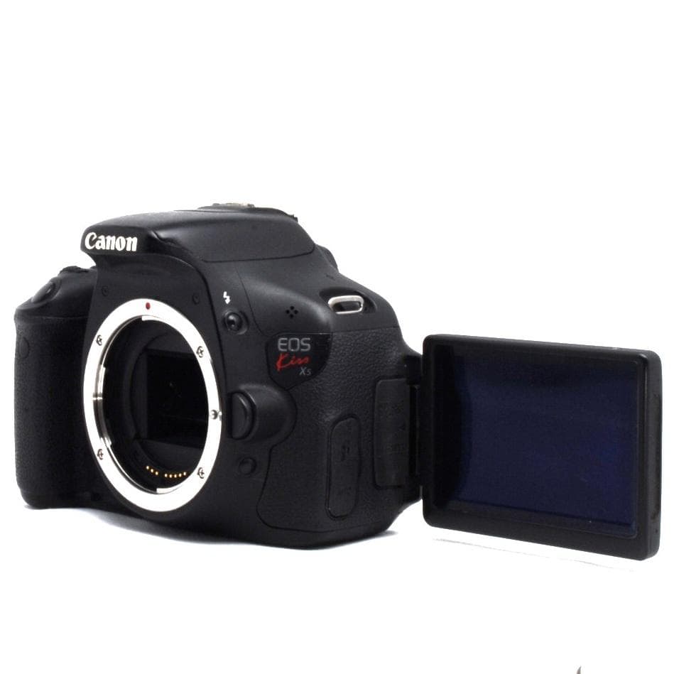 ☆画面回転★自撮り★動画撮影★スマホ転送★Canon Kiss X5★ストロボ付