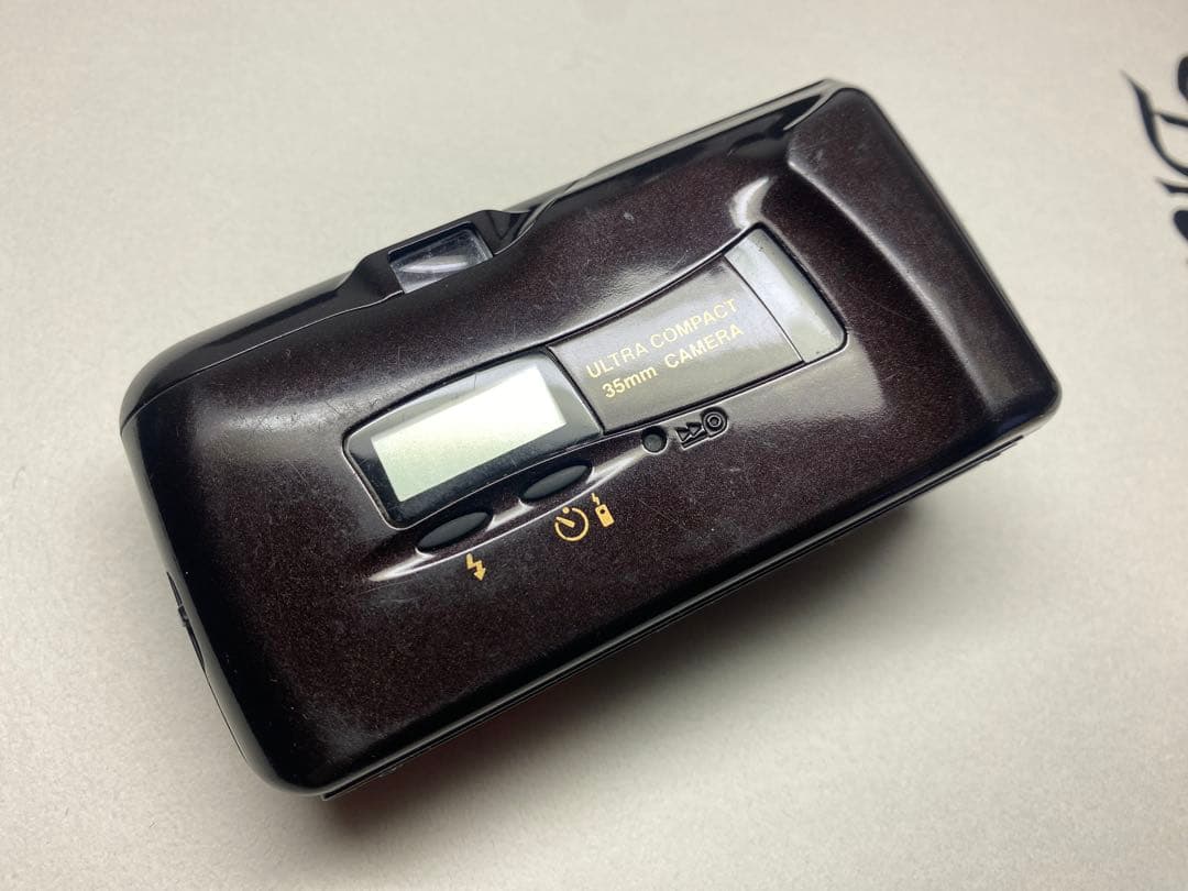 OLYMPUS MJU ii LIMITED バーガンディ フィルムカメラ