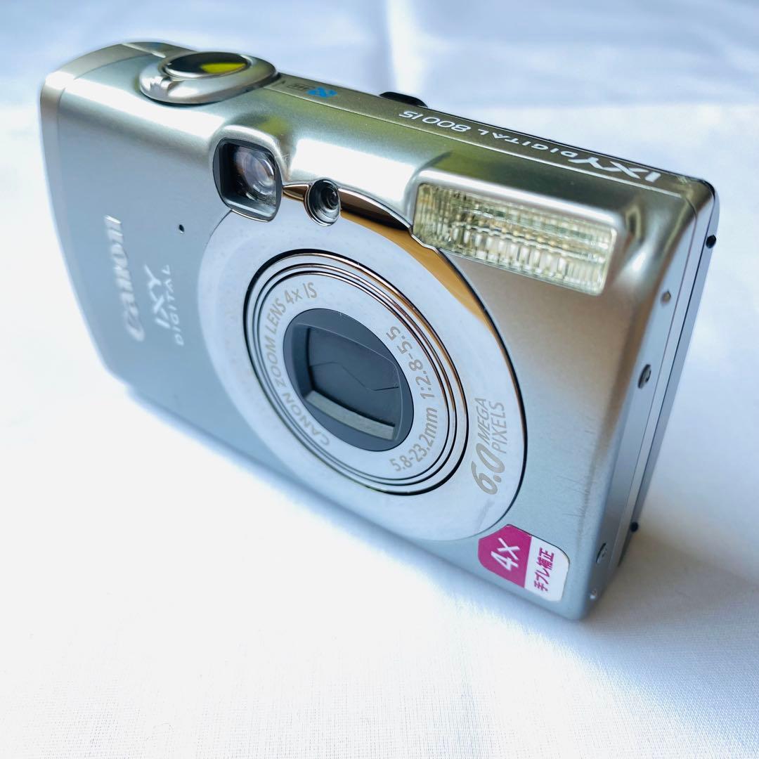 Canon キャノン IXY 800IS PC1176 シルバー デジカメ 中古