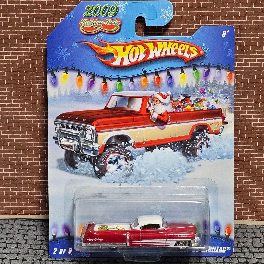 ホットウィール　2009　ホリデイロッズ　カスタム　'53　キャデラック 2009 Hot Wheels Custom 53 Cadillac Pickup HW Premiere 15/42 Gold w