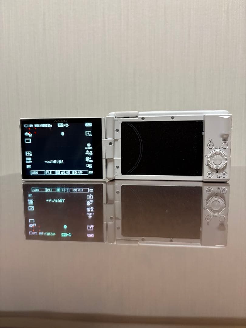 美品　SONY ZV-1 M2 ホワイト コンパクトデジタルカメラ