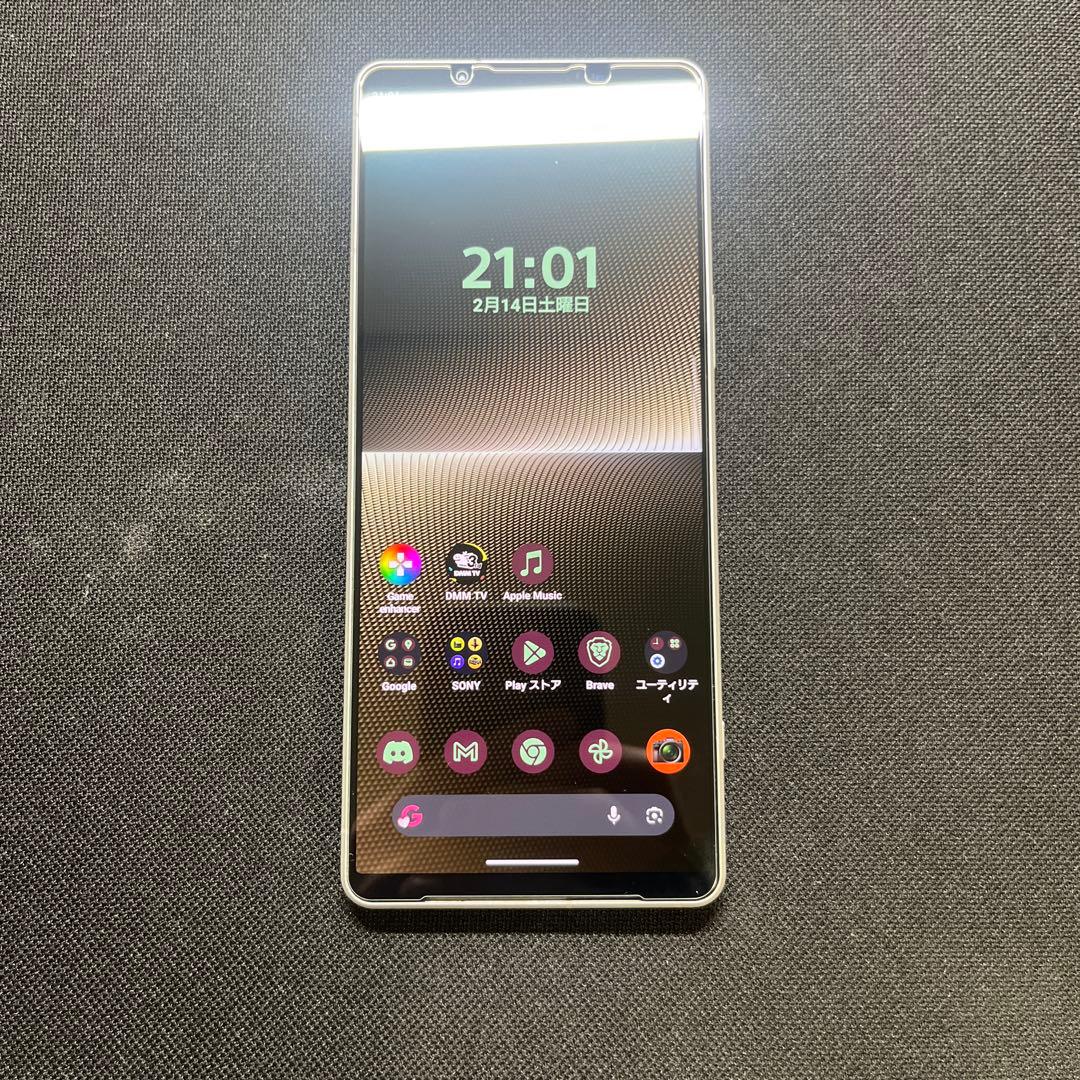 【極美品】Xperia 1 V シルバー SO-51D SIMフリー
