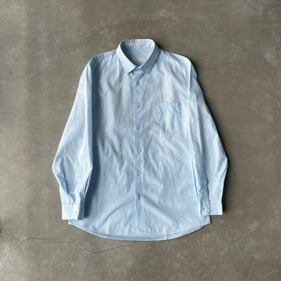prada archive light-blue dress shirts - メルカリ