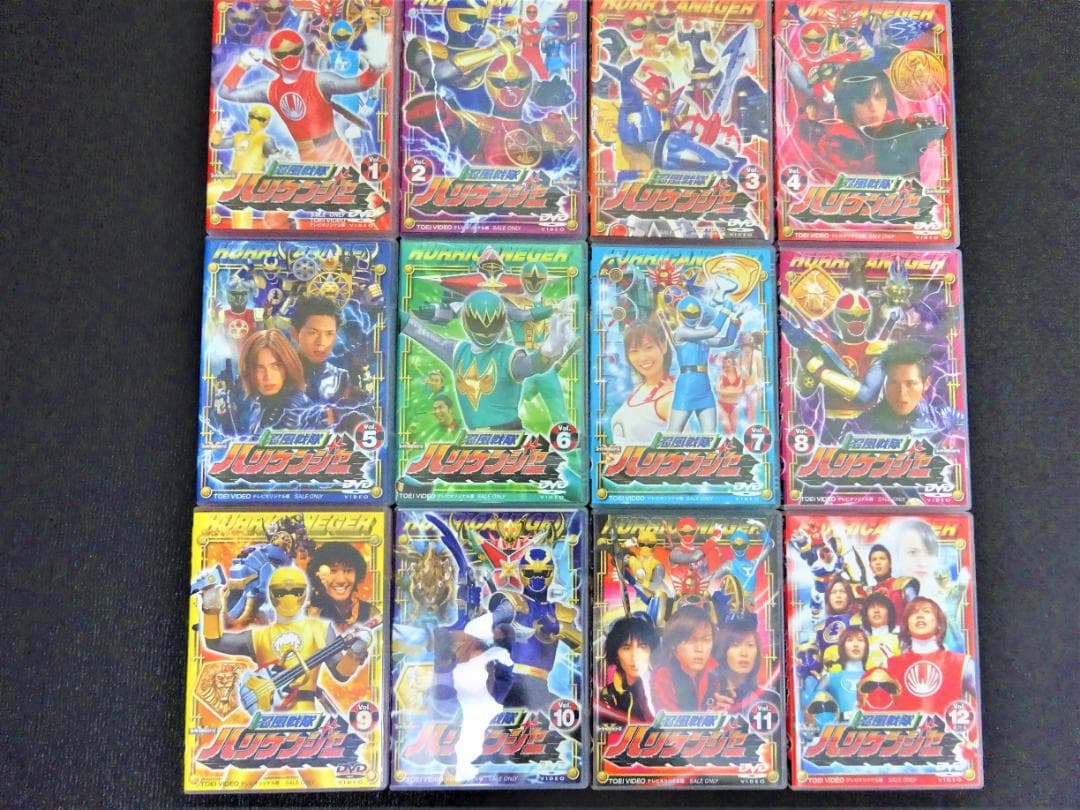 忍風戦隊ハリケンジャー DVD 12巻セット - メルカリ