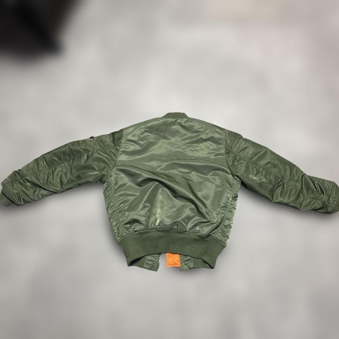 MA-1フライトジャケット Sサイズ オリーブグリーン - メルカリ