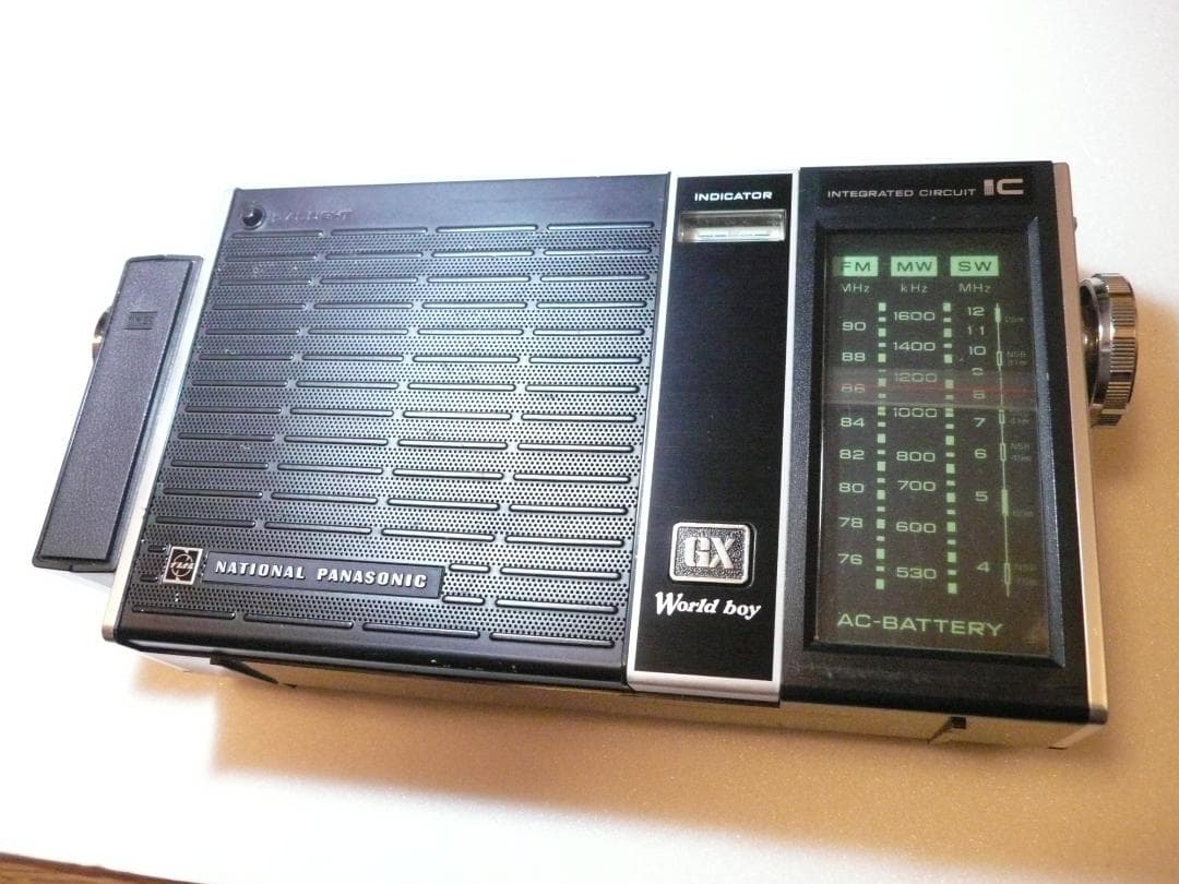 ❤️動作品【昭和レトロ】 National World boy RF-858D