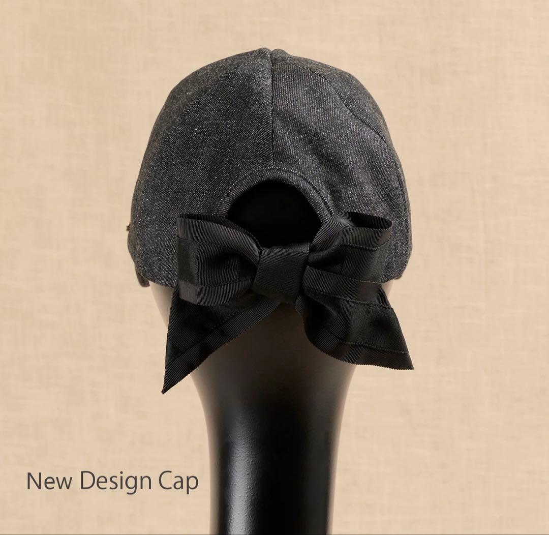 新品未使用品 アシーナニューヨーク ベッキー キャップ ブラック