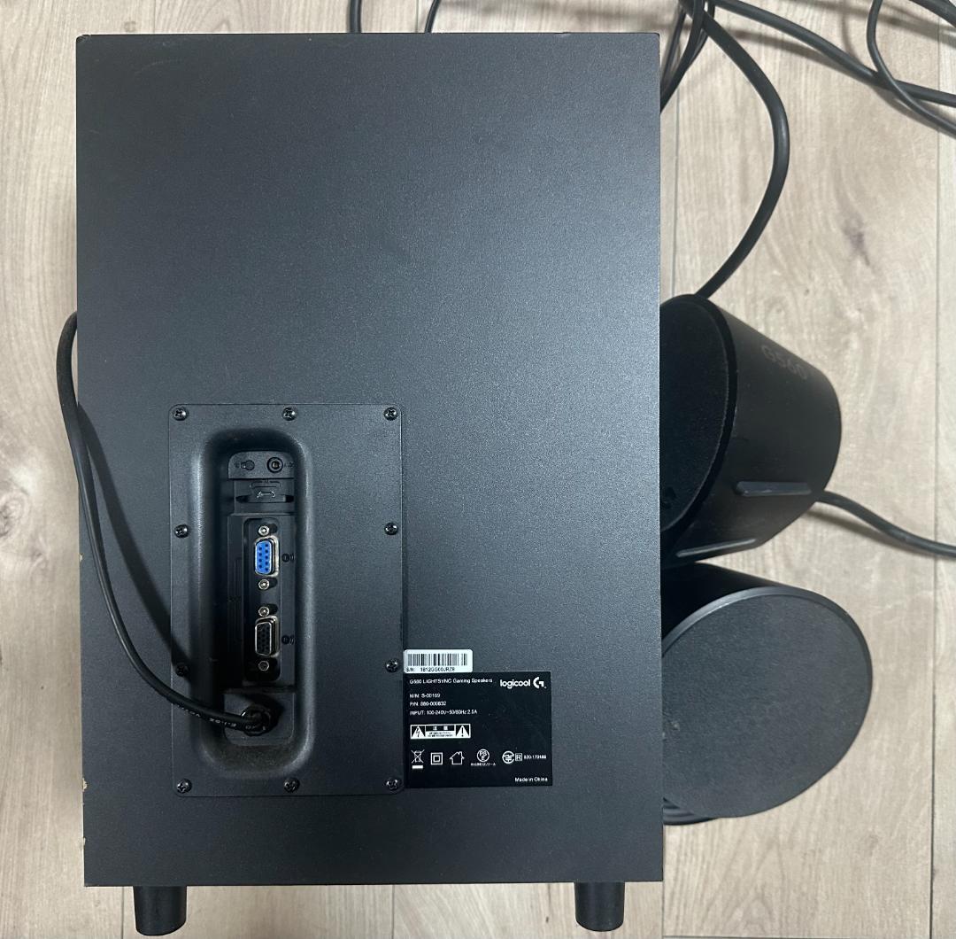 シ*グ様 動作確認 Logicool G ゲーミング スピーカー G560