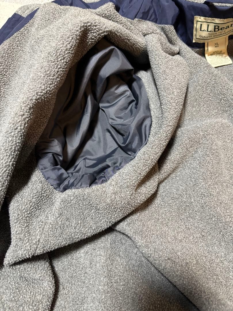 L.L.Bean ウォームアップジャケット　紺 XL