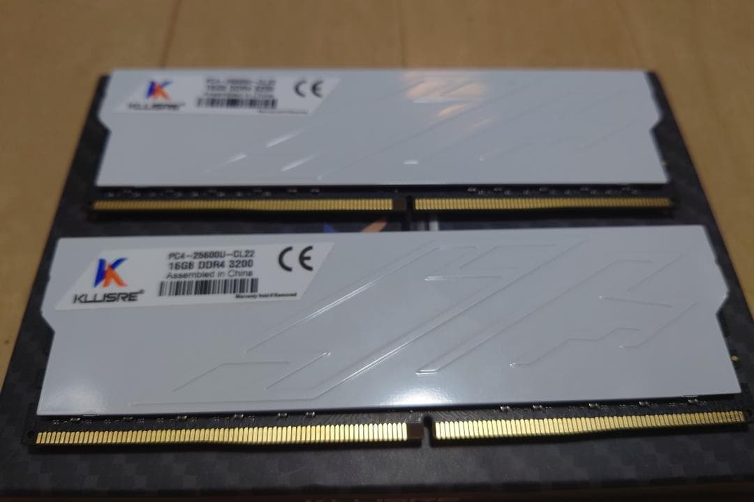 KLLISRE 32GB DDR4 メモリー 3200MHz 16GB×2枚
