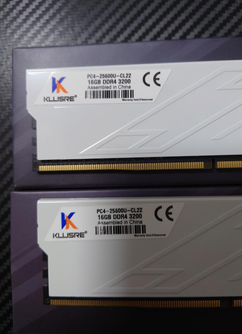 KLLISRE 32GB DDR4 メモリー 3200MHz 16GB×2枚