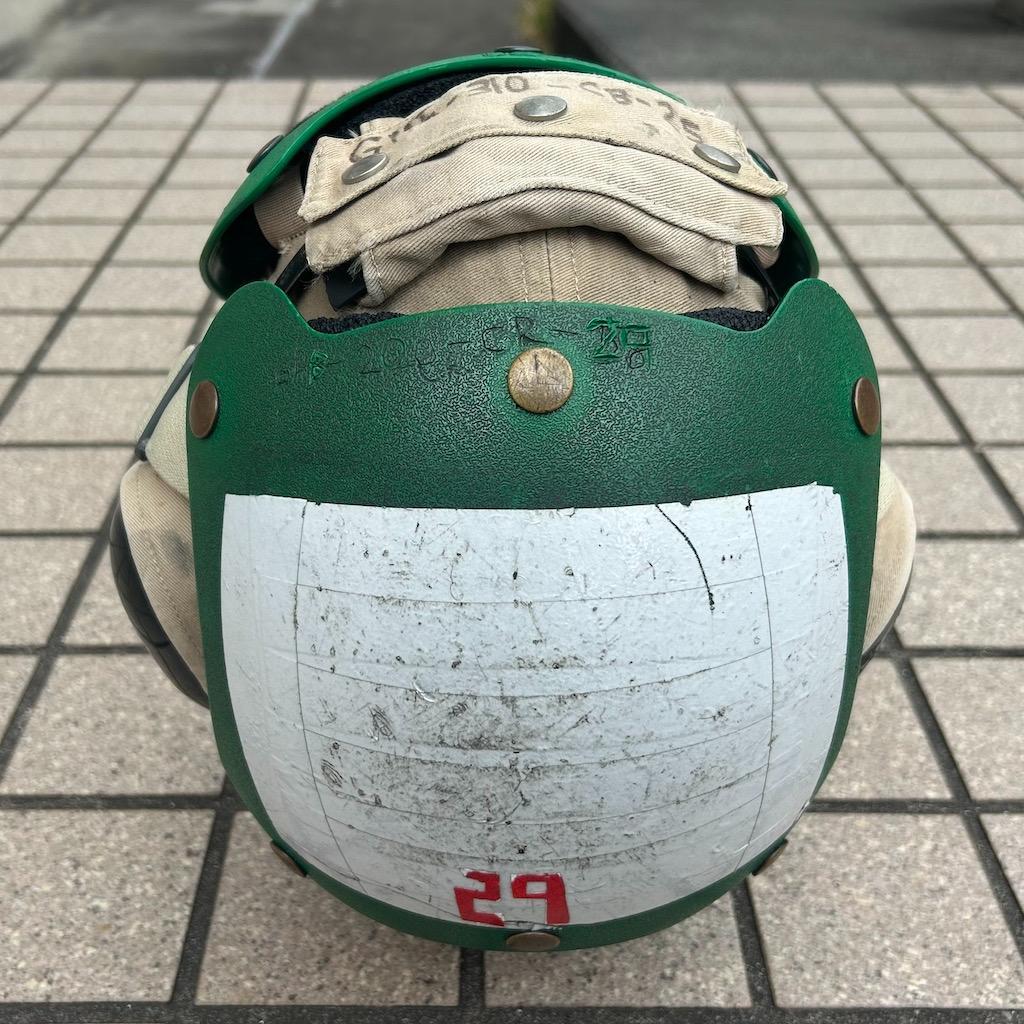 米軍 デッキクルーヘルメット FLIGHT DECK グリーン ミリタリー ・7