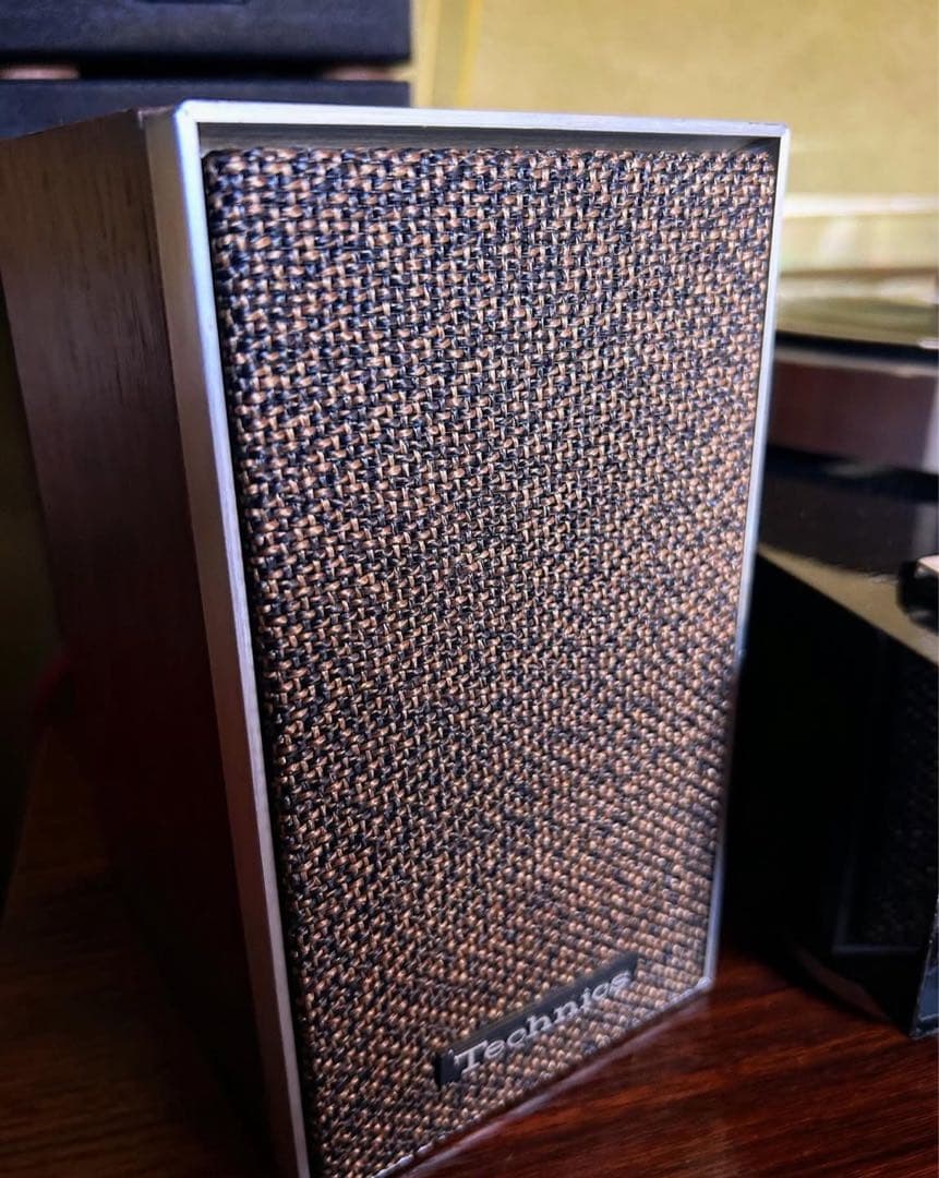 Technics SB-30 フルレンジスピーカー 木製　70s