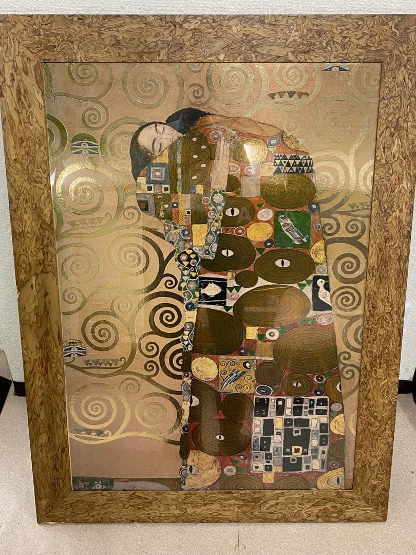 3-1274 クリムト 抱擁 87cm×117cm - メルカリ